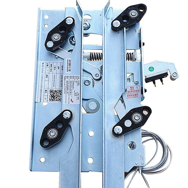 康力电梯配件一体式门刀xd-cs01轿门闭锁装置fwl-01钩子锁新国标