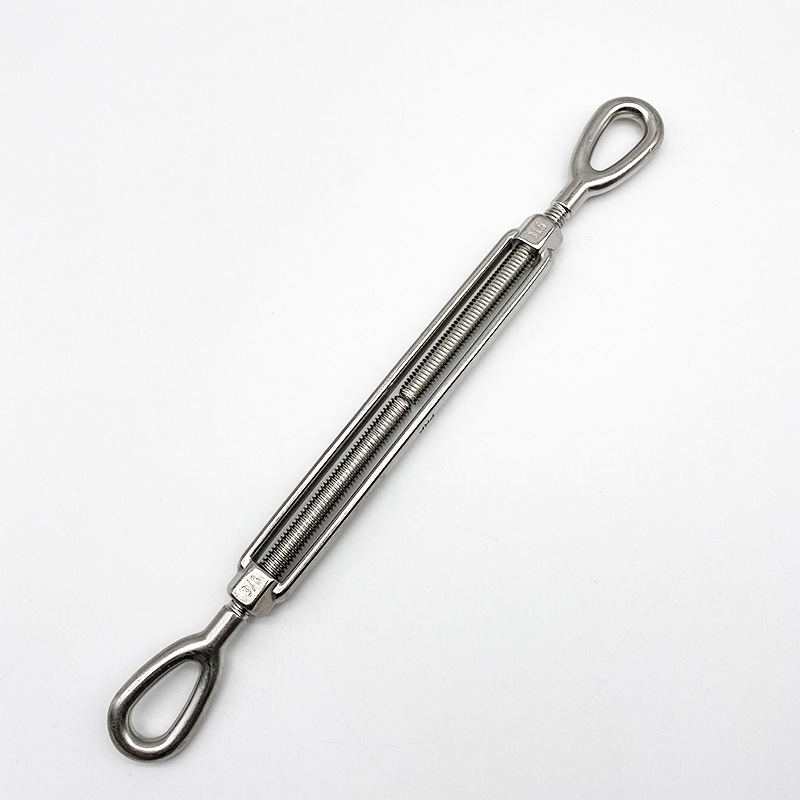不锈钢美式开体花兰钢丝绳收紧器 封闭花兰体 规格齐全耐用可定制
