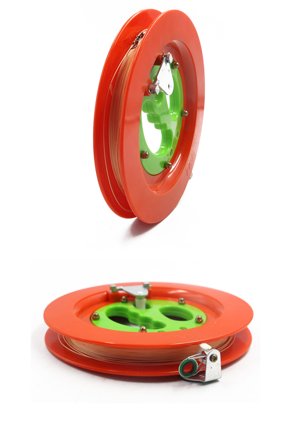 赛高 轴承手把线盘 手握轮手把轮 钓鱼盘线盘 单双色船钓轮风筝轮