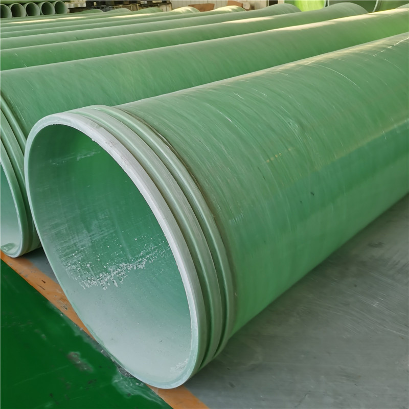 地埋式玻璃钢工艺管道大口径玻璃钢给水管道玻璃纤维塑料增强顶管