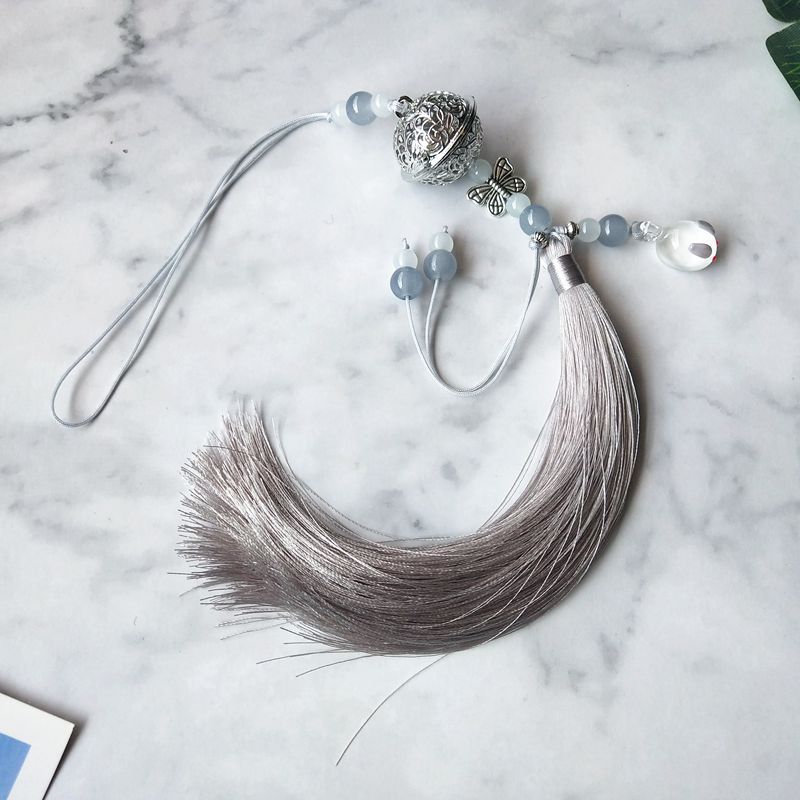 可打开陈情令魏无羡腰间古风腰佩发光清心铃宫铃流苏挂件加兔加珠