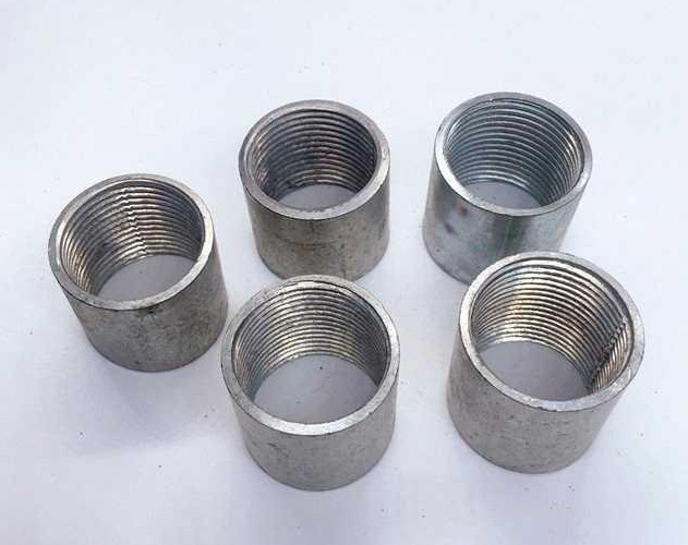 镀锌钢束接 钢管内丝直接 管箍管束 直通接头 钢束接厂家直销