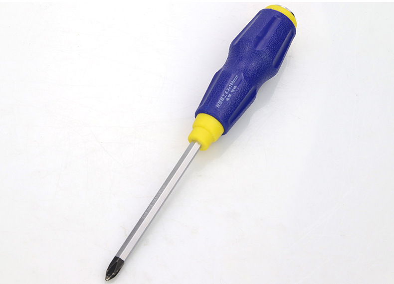 长城精工十字穿心旋具全硬强磁夹柄穿心螺丝批旋具改锥十字起子