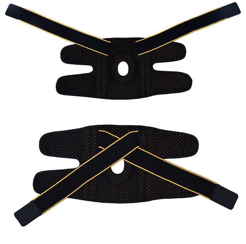 港盛 硅胶护膝户外运动登山骑行加压护膝 厂家跨境货源贴牌加工