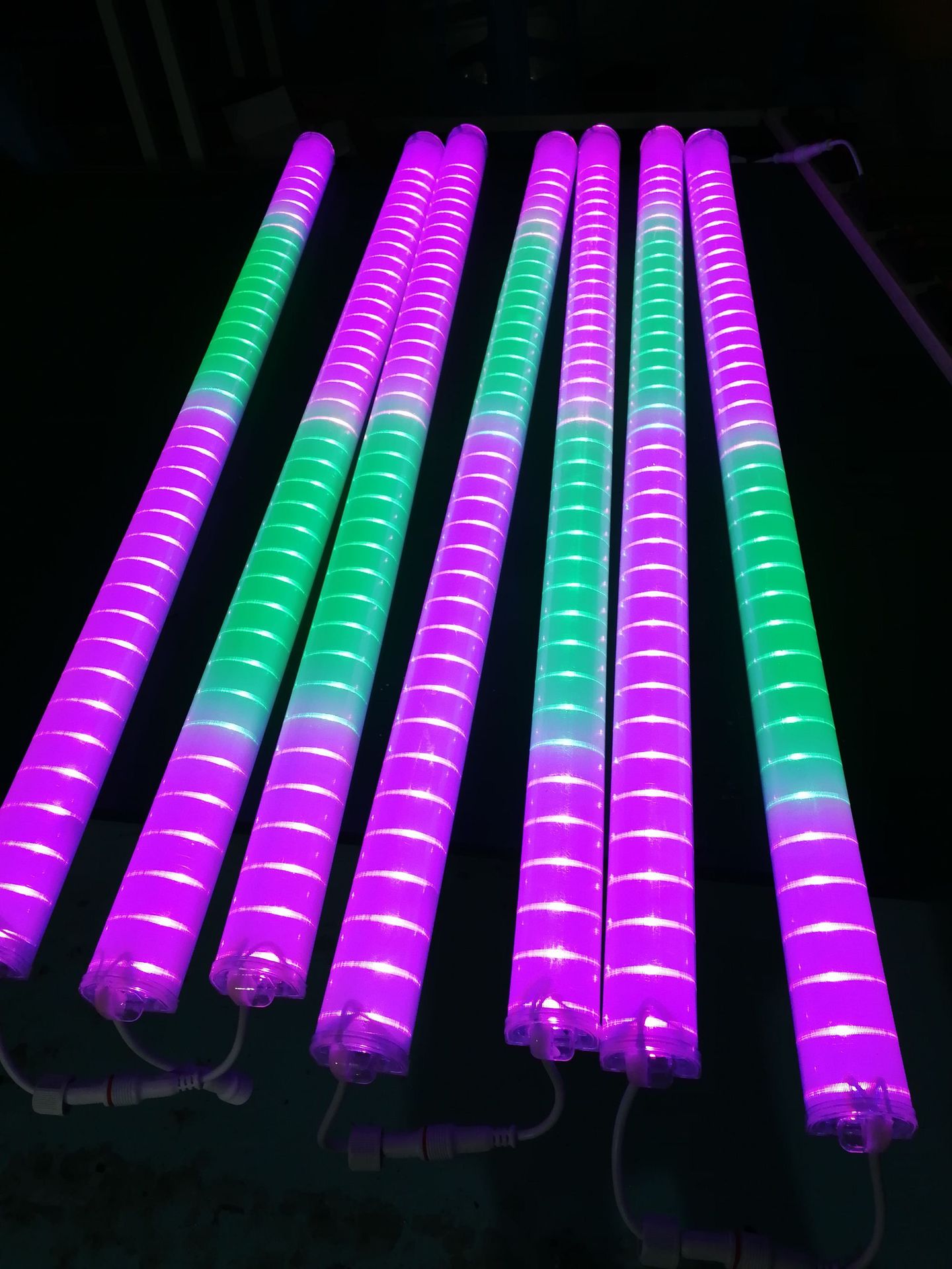 厂家批发led护栏管,dmx512 rgb外控数码管,户外亮化工程