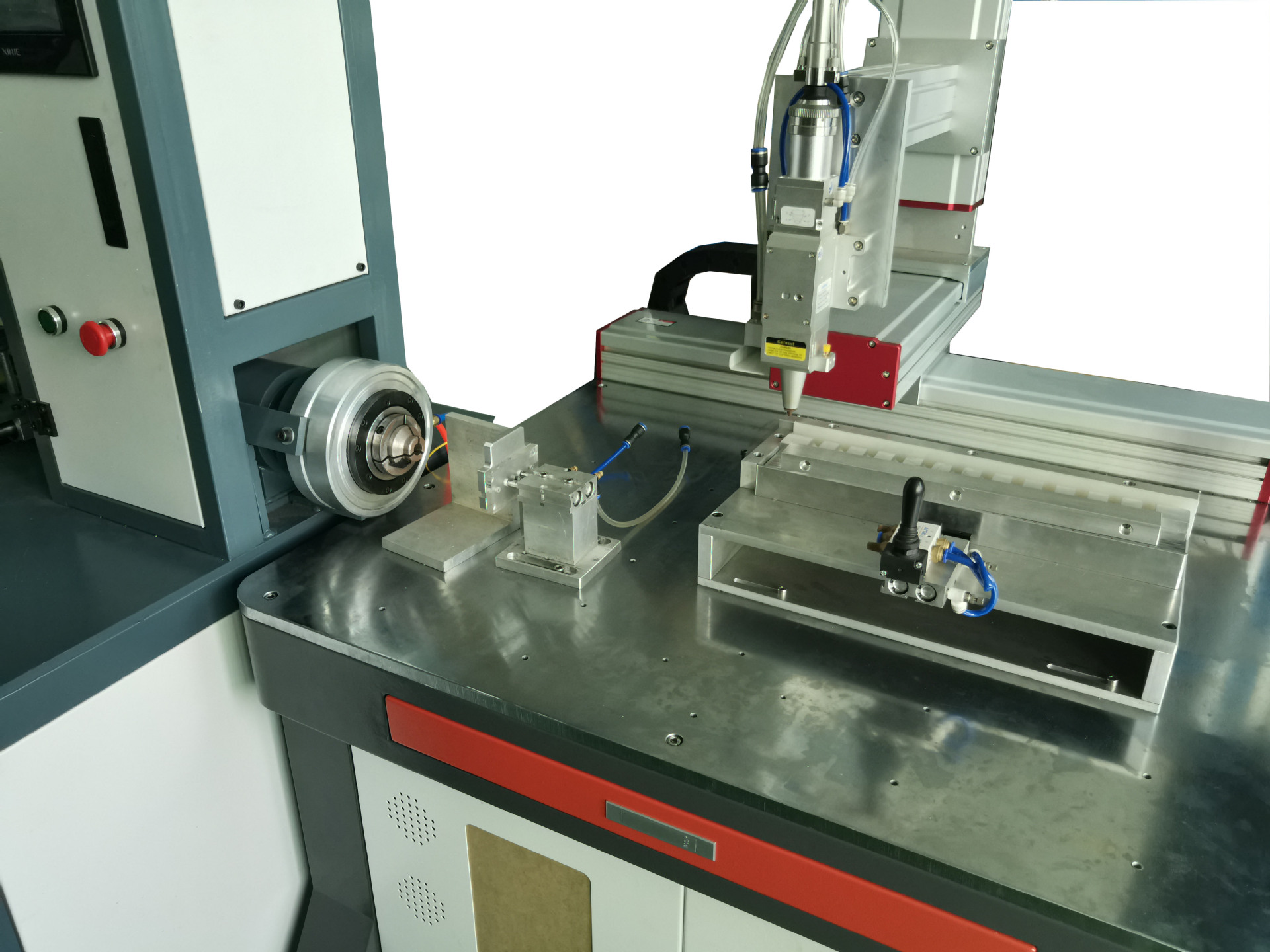 国产小幅面激光切割机 不锈钢圆管激光割弧切片开槽开打孔