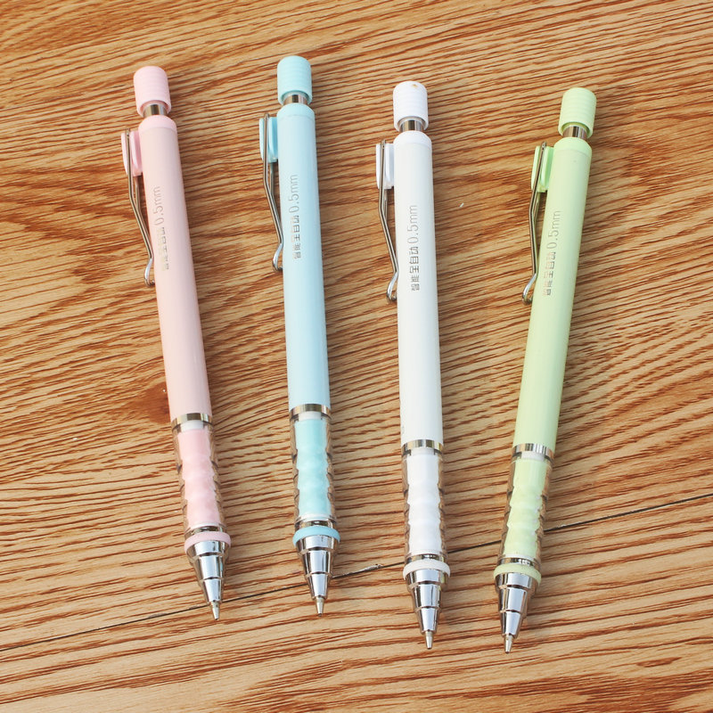 天卓02300智能自动铅笔 0.5/0.7无需按动自动出芯 学生活动铅笔