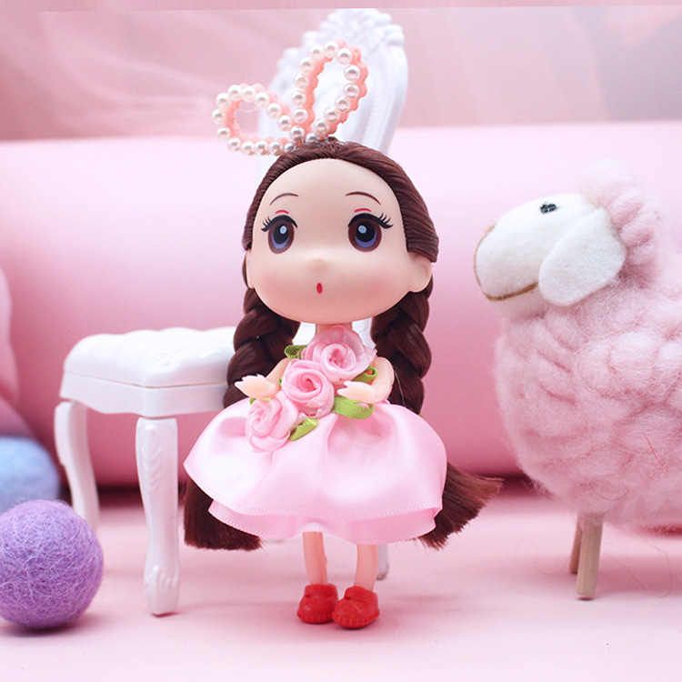 12cm迷你小凯丽甜甜迷糊芭比娃娃公主女孩幼儿园积分奖励礼品批发