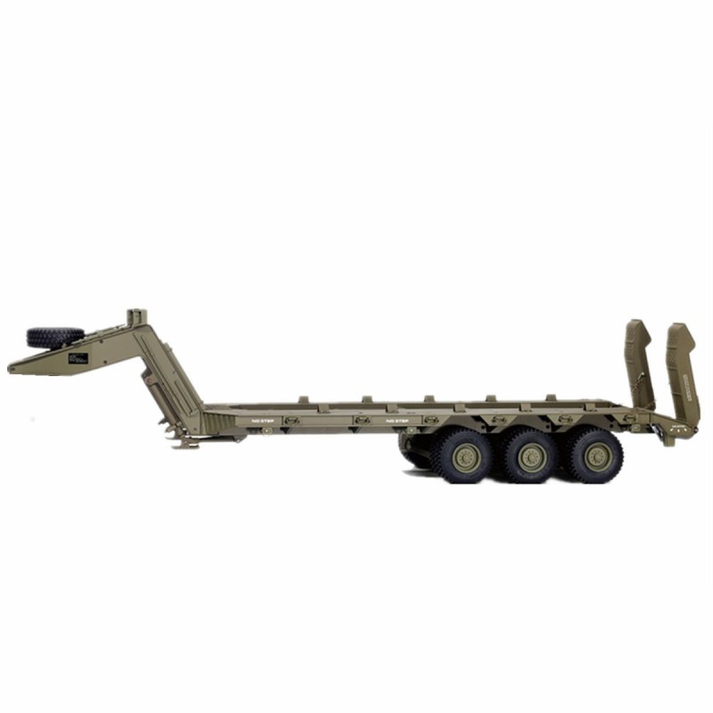 s m747重型半挂车拖车 拖挂 军卡拖头车升级负载40kg