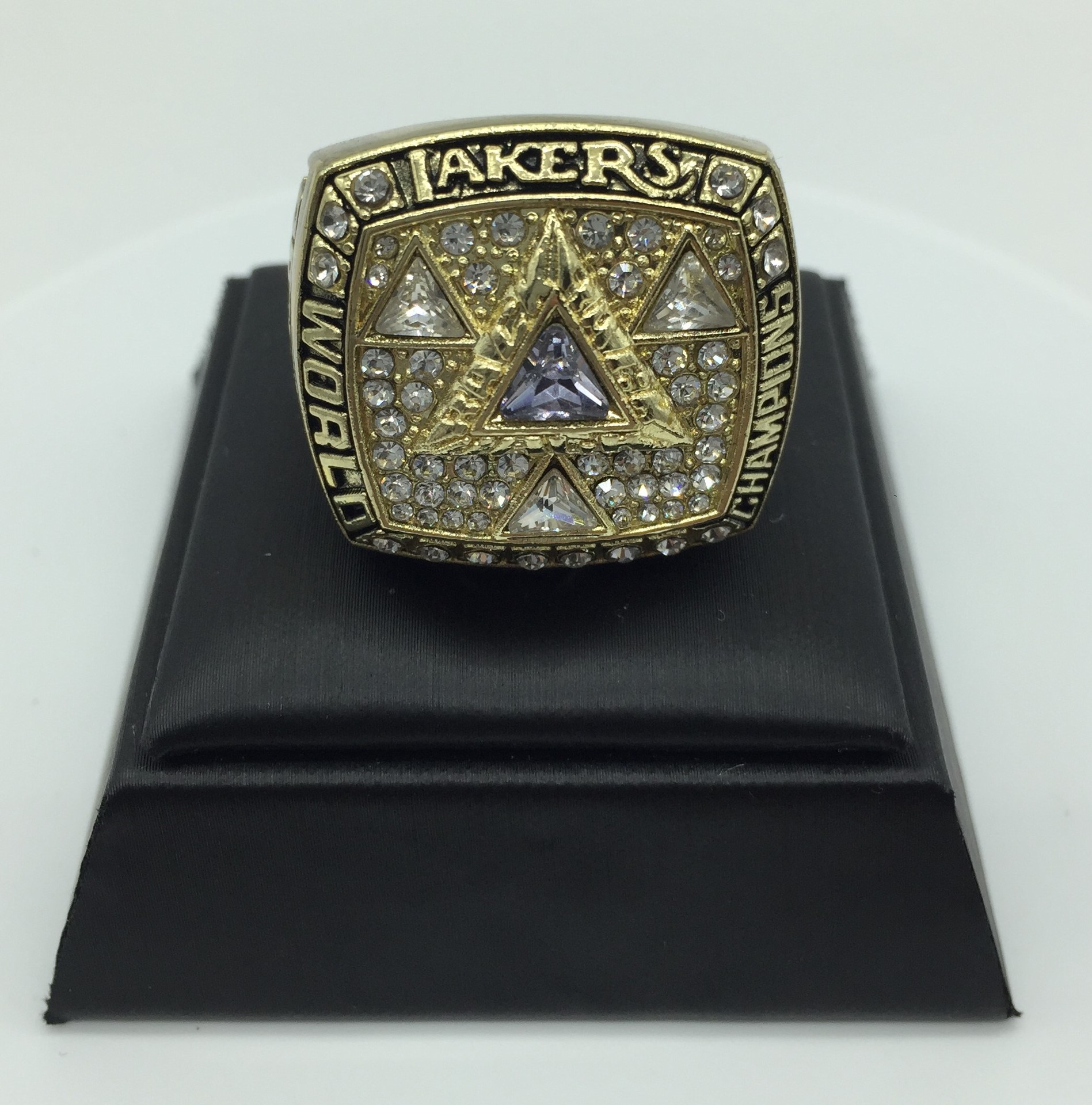 nba2002洛杉矶湖人队科比总冠军戒指 球迷戒指厂家直销
