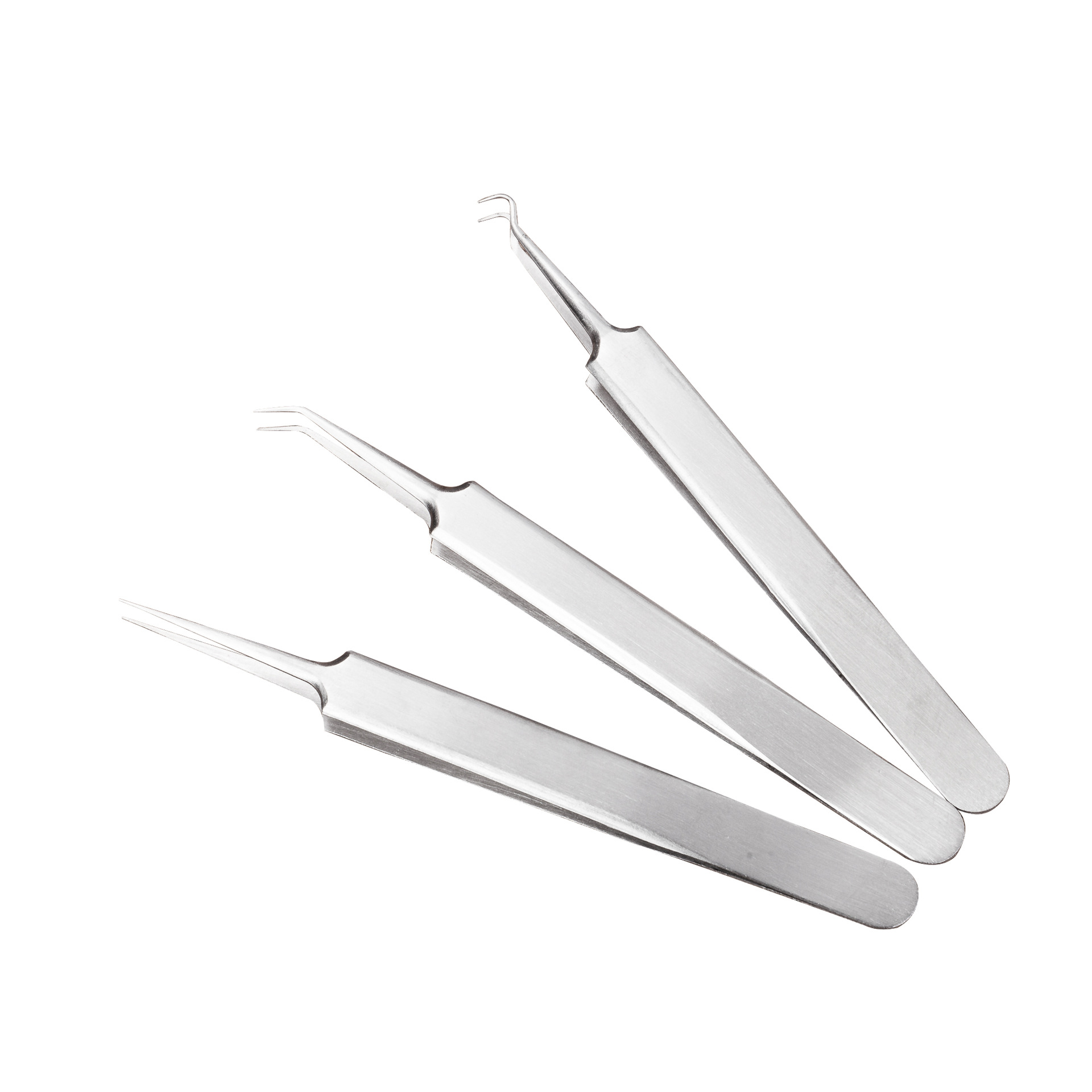 不锈钢砂光镊子粉刺针夹暗疮针夹挑痘针痘痘针夹粉刺镊子