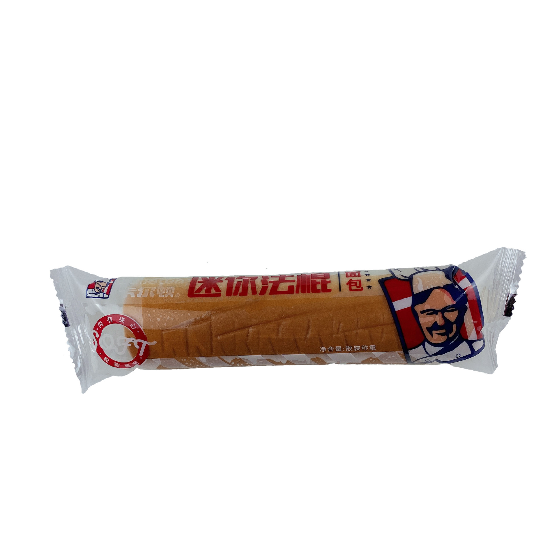 卡尔顿迷你法棍夹心面包营养早餐办公茶点好吃的休闲零食品小面包