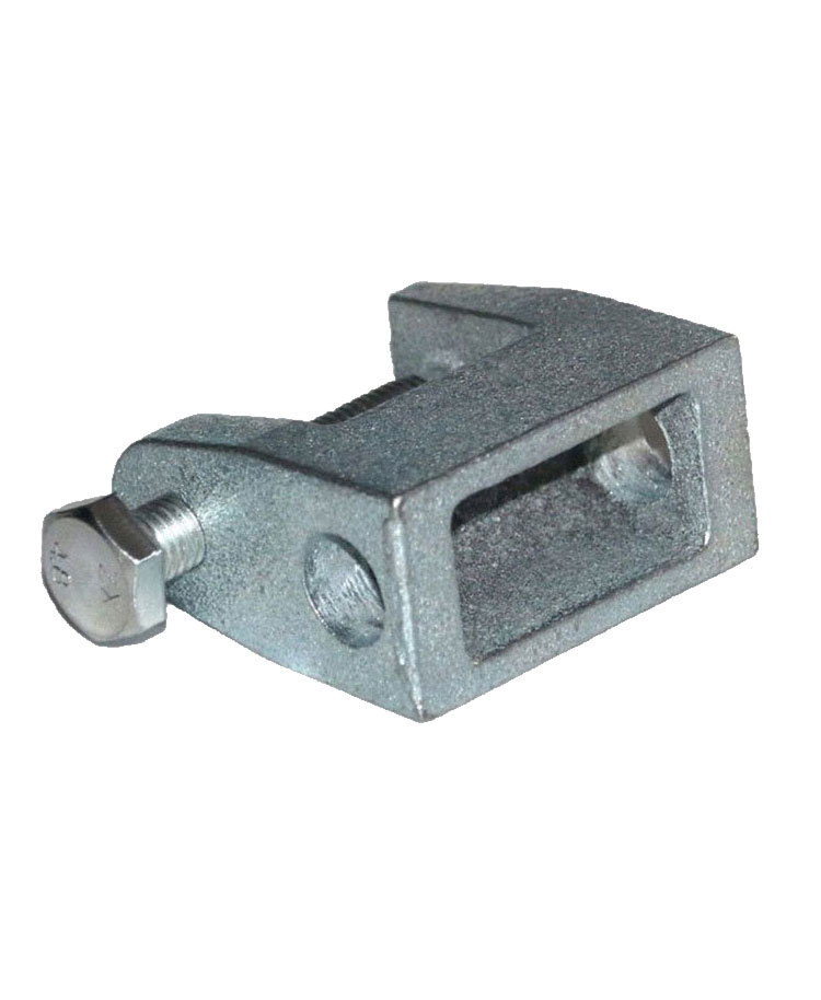 铸铁方形老虎夹c型老虎卡槽钢虎口梁夹装修吊顶丝杠老虎卡夹厂家