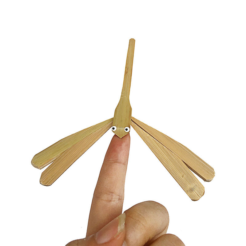 手工竹蜻蜓童玩玩具竹制竹蜻蜓越南竹蜻蜓平衡竹蜻蜓创意艺术