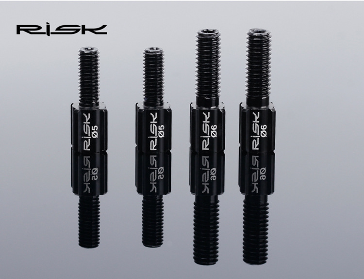 risk线管微调螺丝山地公路自行车指拨后拨铝合金变速刹车调节螺丝