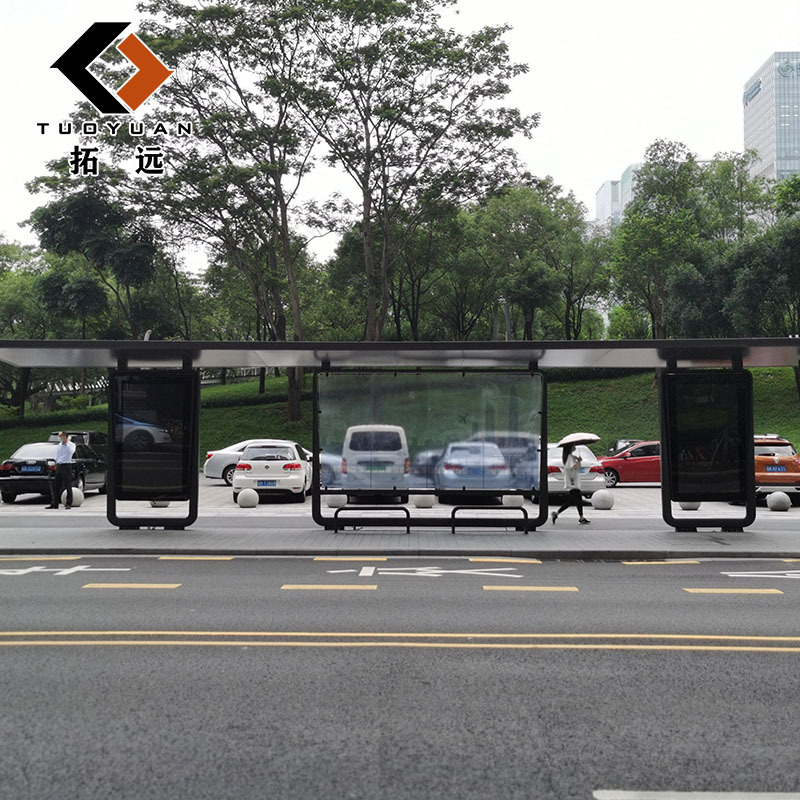 深圳新款智慧公交站候车亭