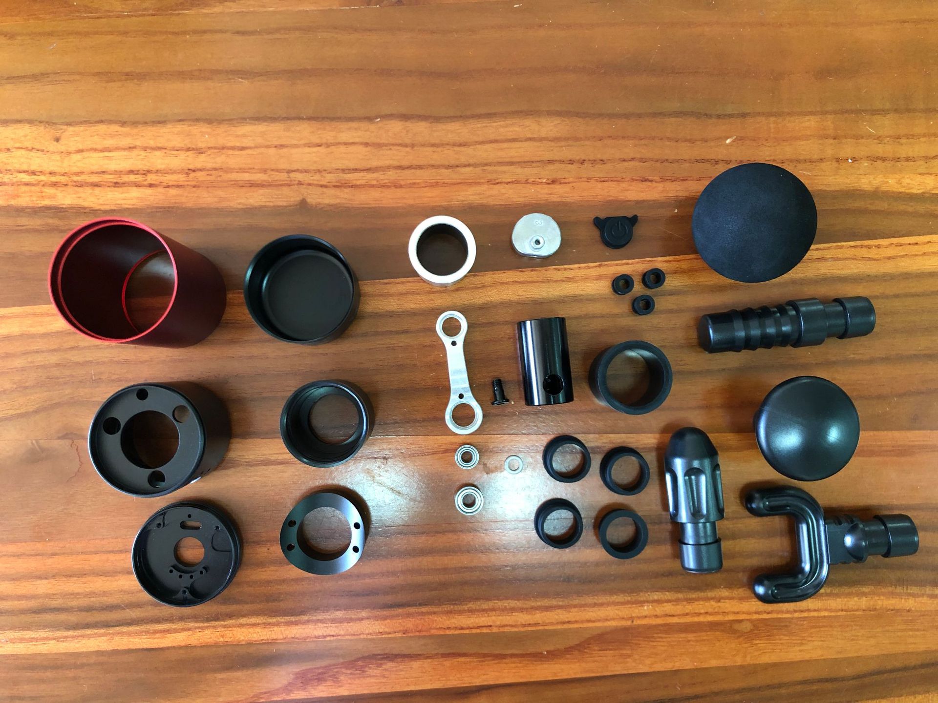 dyn-06款筋膜枪套料 mini筋膜枪壳料 金属筋膜枪套料 厂家供应