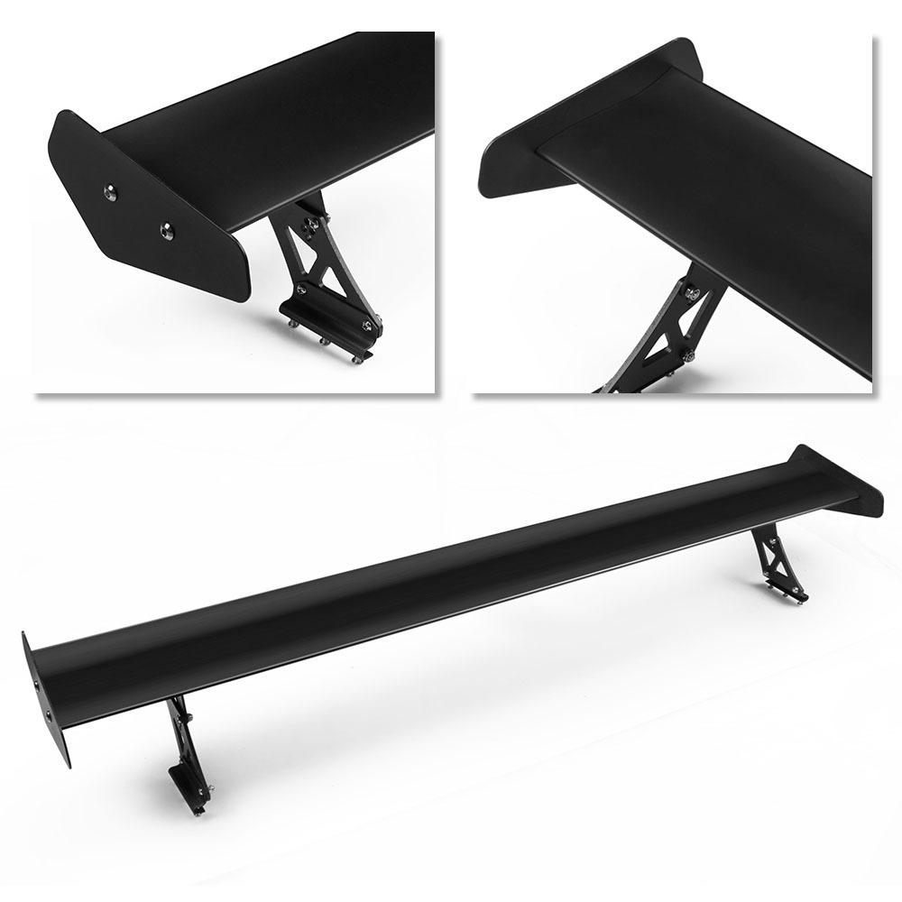 单层铝合金尾翼汽车定风翼三厢车尾翼免打孔汽车尾翼跨境