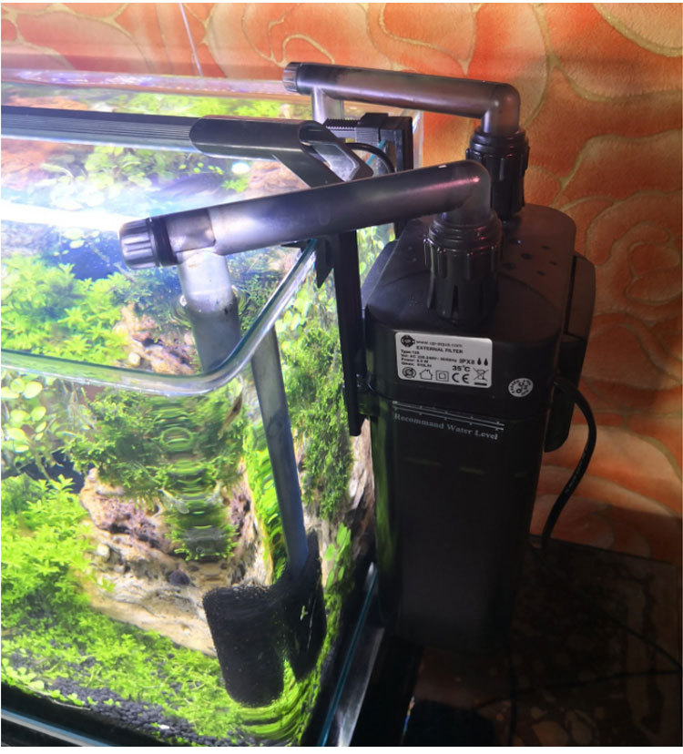 up外挂过滤器ex120过滤桶鱼缸过滤器草缸水族过滤器外挂up120