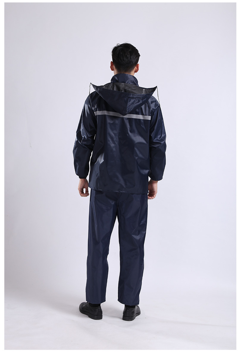 雨衣 雨裤套装垂钓户外反光成人分体劳保服防水防风时尚 厂家直供