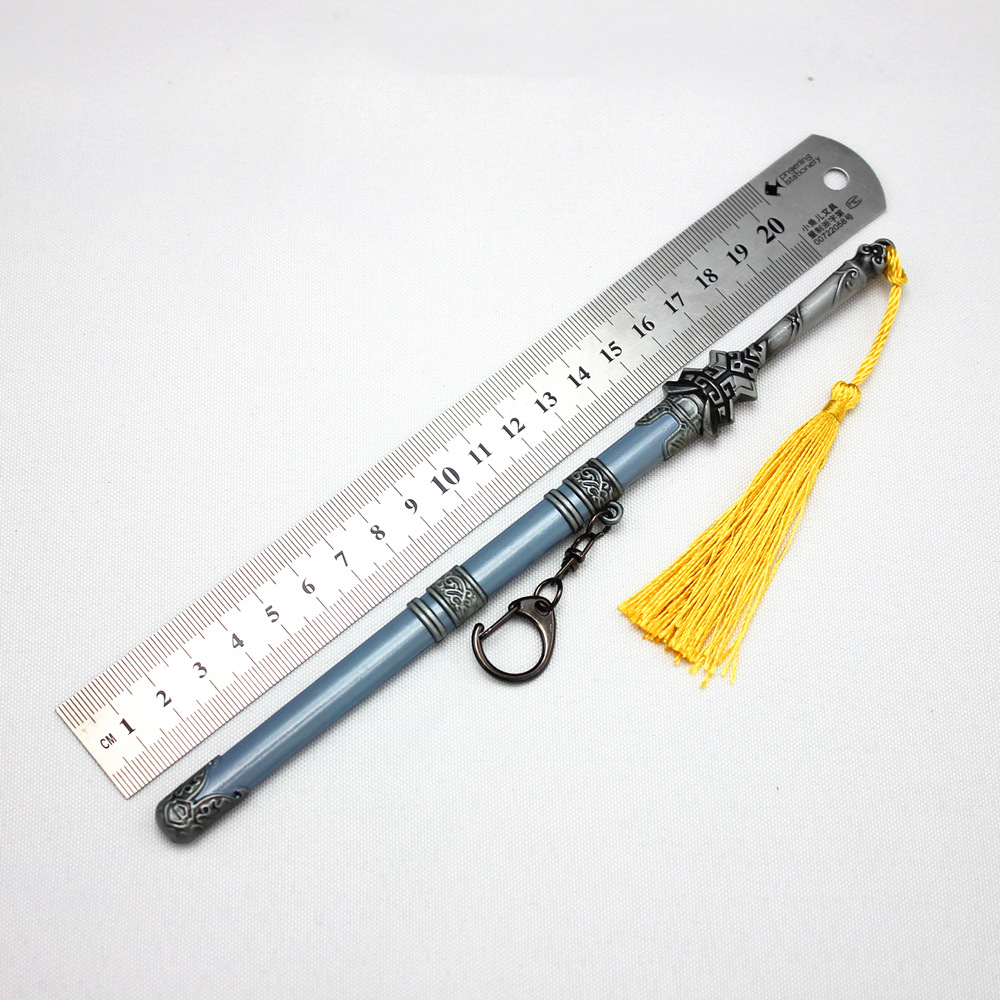 工厂直销 周边仙剑奇缘 纯阳画影剑合金模型武器摆件22cm带鞘