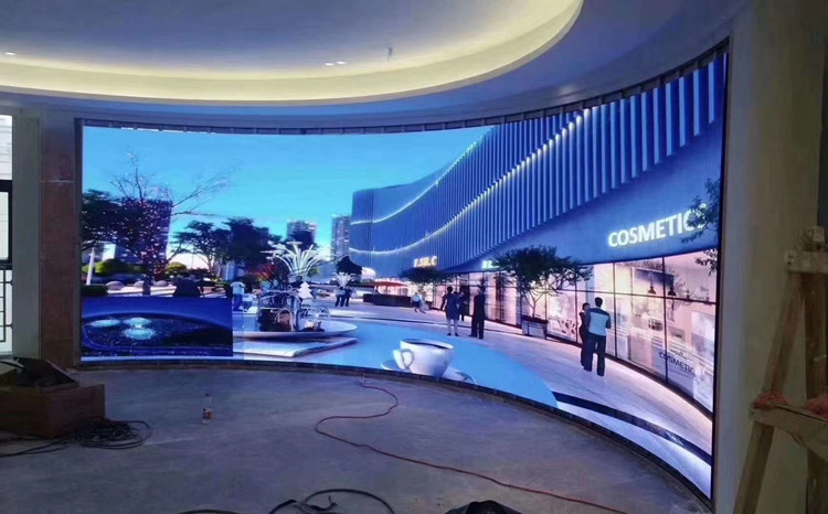 5p3p4全彩软模组异形柔性屏led显示屏弧形屏厂家