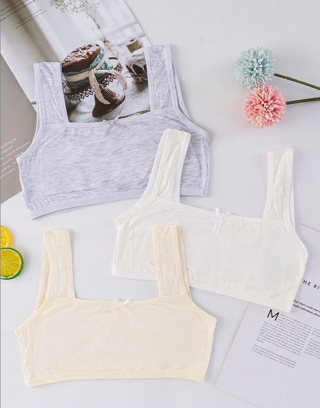 发育期小背心女学生少女内衣大童9-12女孩小学初中生16岁女童文胸