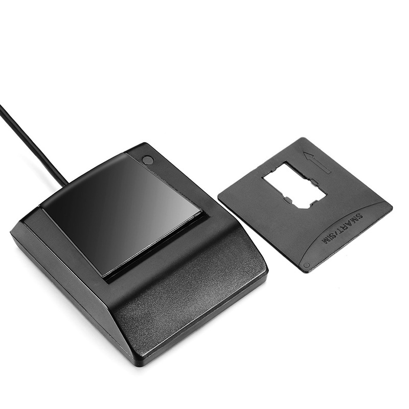 rocketek/ic智能卡读卡器sim电话卡id身份证报税智能读卡器