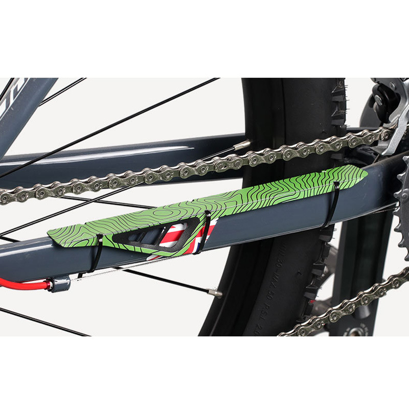 vxm山地车护链贴保护套 自行车车架保护板 公路折叠车链条防撞条