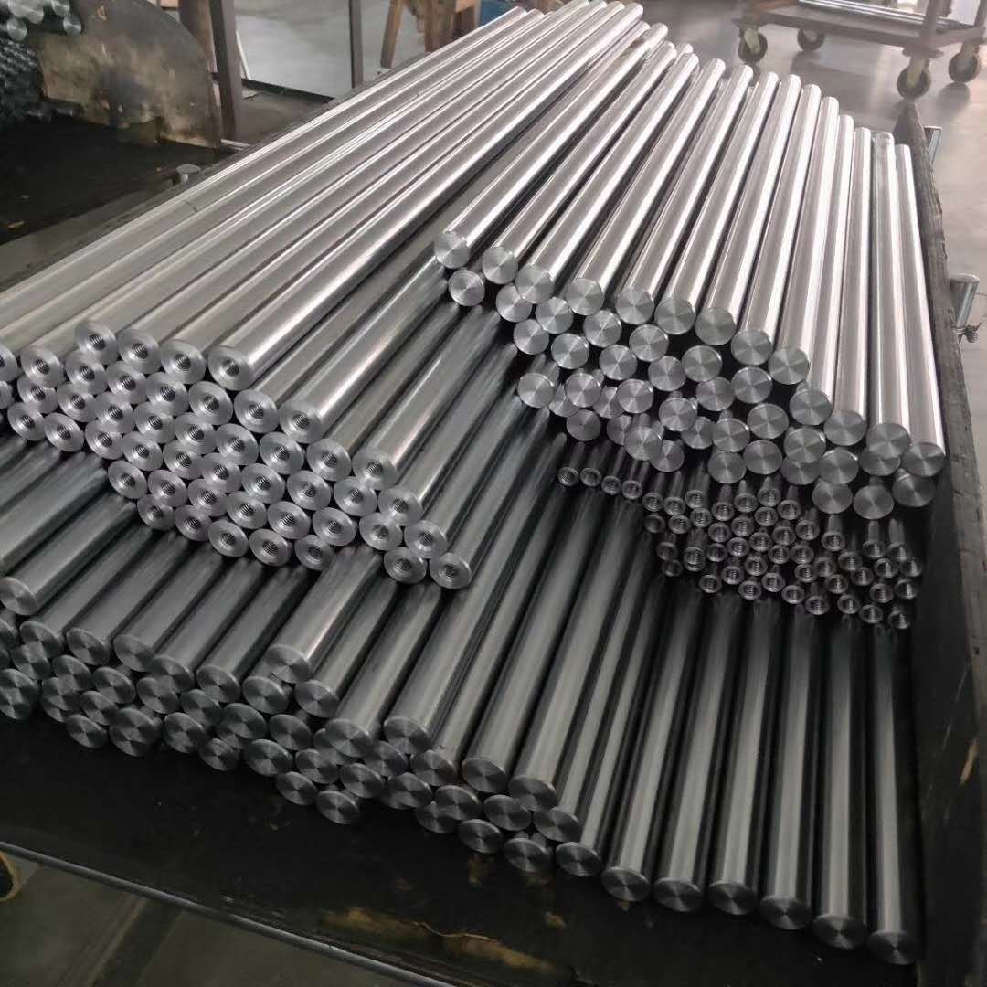 供应45#钢优质材料活塞杆 镀铬棒 空心管 磨光棒 高频轴