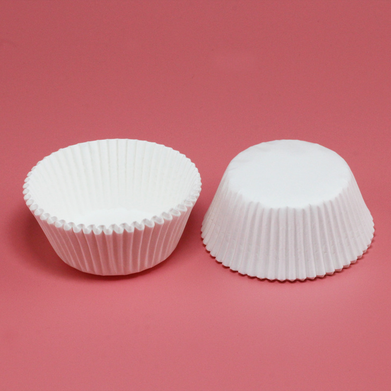 一次性白色防油蛋糕纸杯 雪媚娘纸托 马芬纸杯纸托 约1000个/件