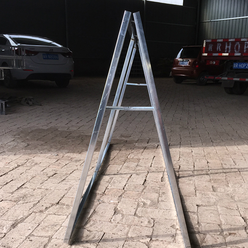 户外宣传球场镀锌展示架 双面a屏展架 a字板 a字架 厂家批发 展架