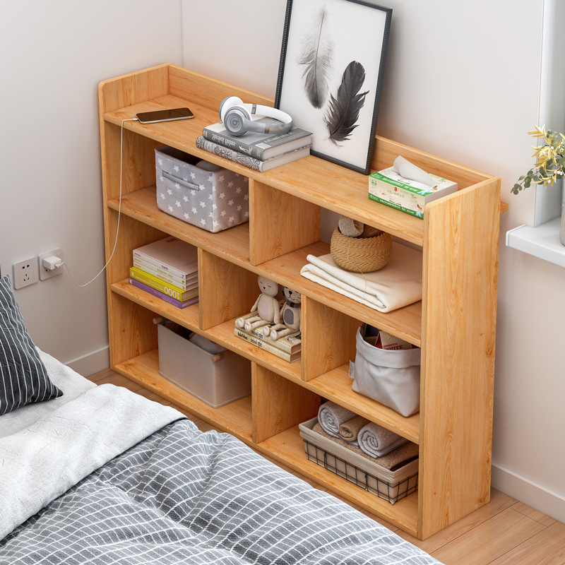 床头柜置物架简约卧室收纳架床边柜子长条柜床侧储物架夹缝小架子
