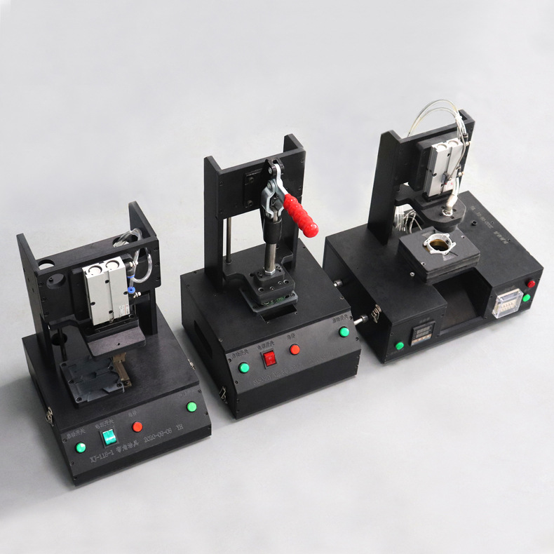 广州pcb测试架小板测试治具fct老化架过炉治具保压气动测试工装