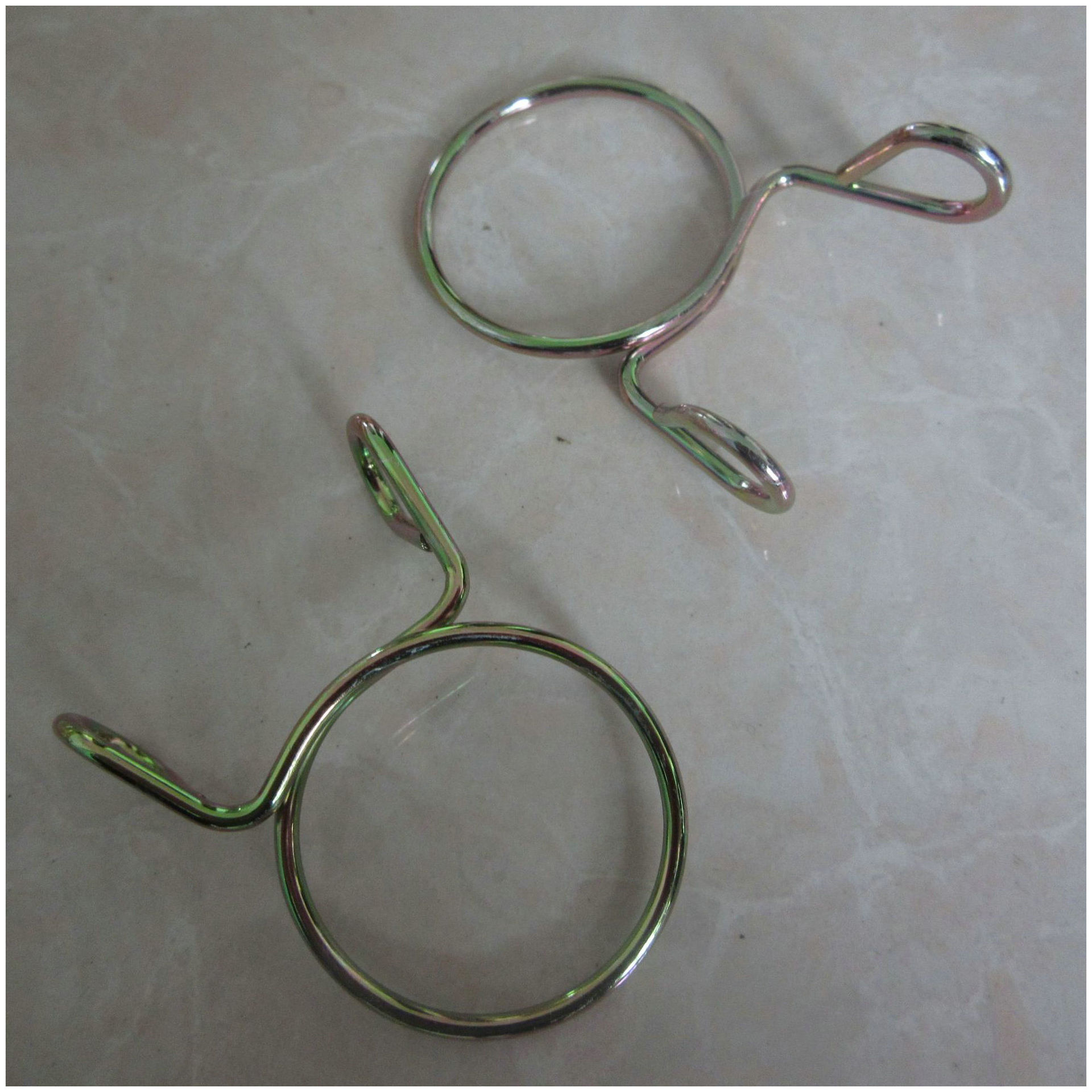 厂家供应 洗衣机排水管配套卡簧 卡箍 喉箍 金属卡箍