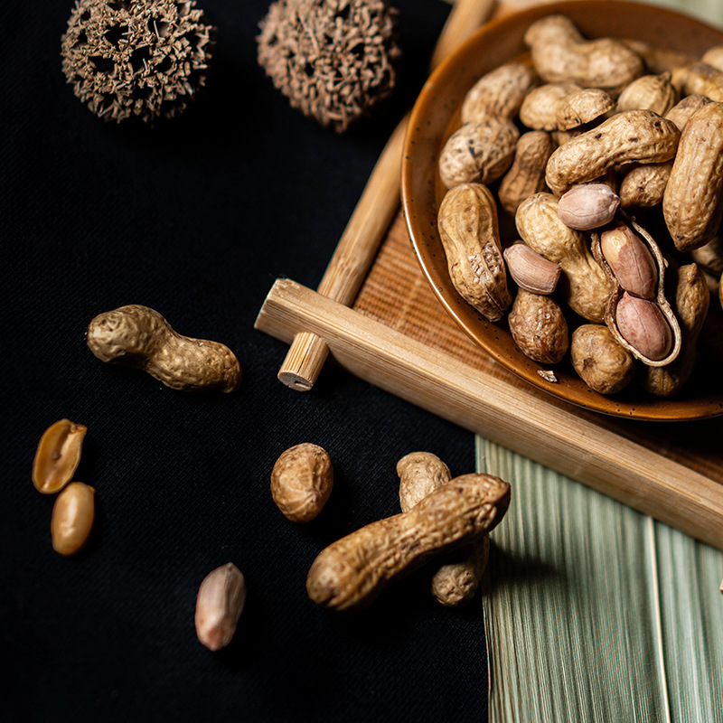 淳夫园千岛湖香脆焦糖花生多味石头花生休闲零食炒货干果特产带壳
