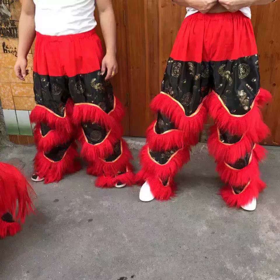 舞狮裤 醒狮武术裤 练功衫裤 醒狮龙狮南狮舞狮服装演出服棉布