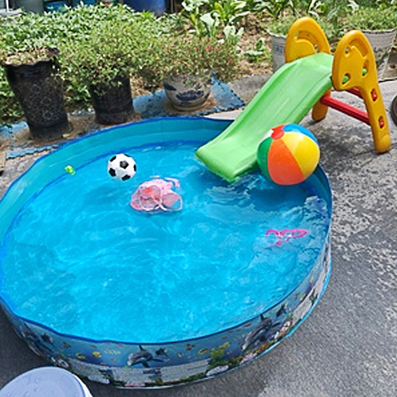 水精灵硬胶水池家用室外游泳池儿童亲子免充气加厚3-6岁戏水池