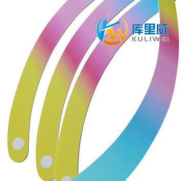 彩色丝印面板贴渐变色pvc控制面板塑料铭牌防水耐晒不褪色铭牌贴