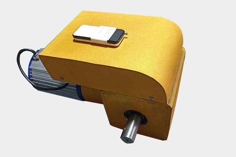 中置卷膜器拉幕电机温室大棚卷膜机厂家双出轴电动遮阳网电机