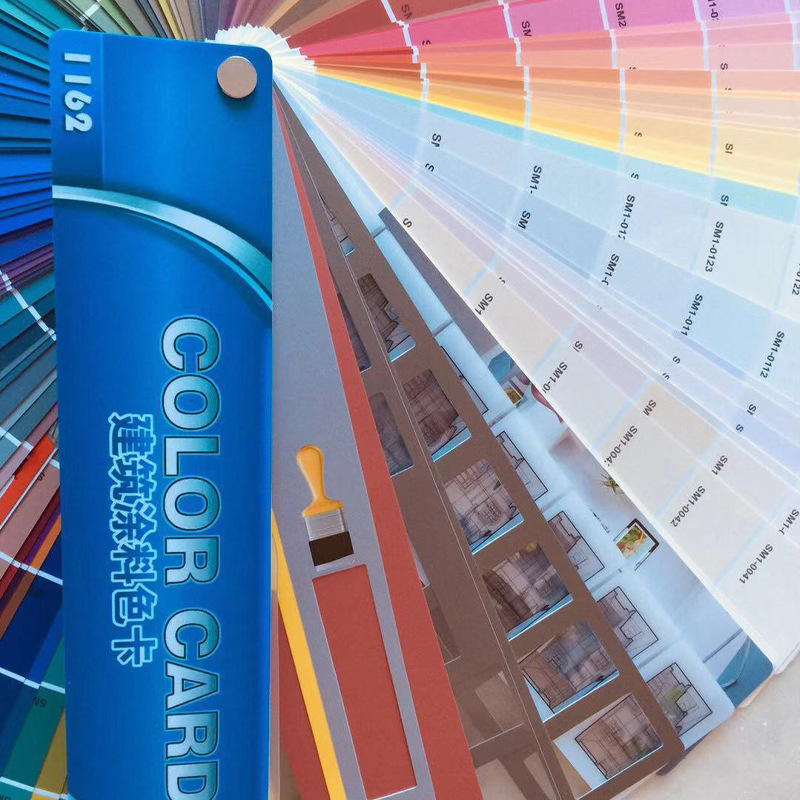 世名色卡中国建筑涂料色卡涂料国标色卡世名色浆专用色卡1162色