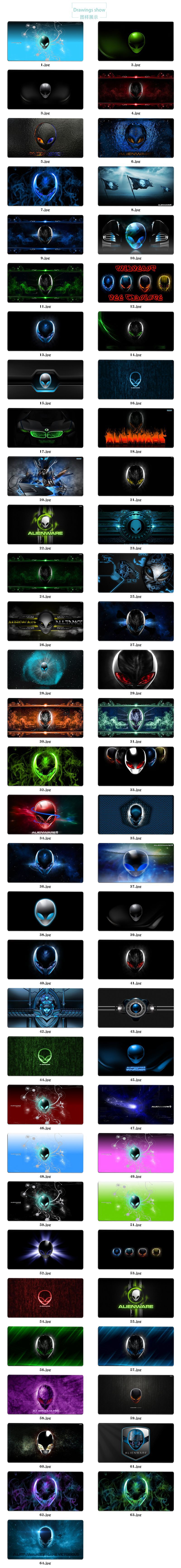 外星人鼠标垫定制广告游戏电竞鼠标垫滑鼠垫 礼品鼠标垫mouse pad