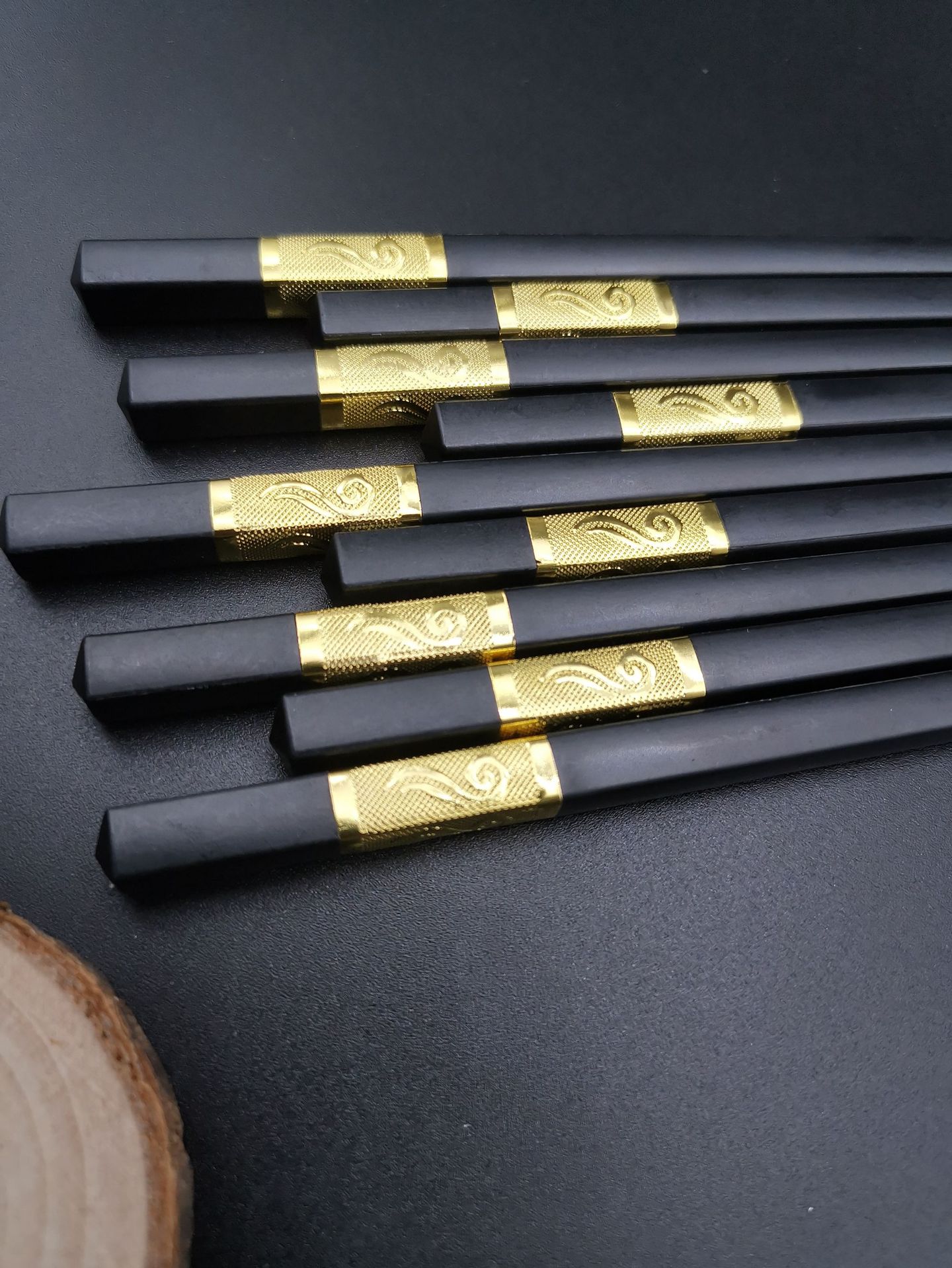 合金筷子10双高档筷子耐高温防滑防霉酒店家用消毒筷子厂家批发