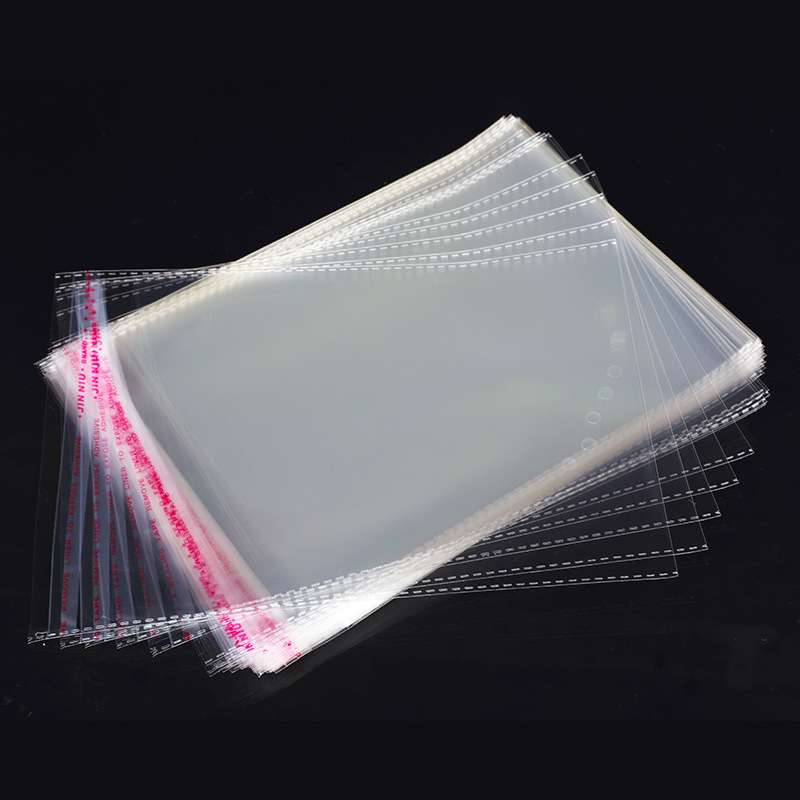 opp袋logo 服装塑料袋透明opp自粘袋内衣包装袋小饰品袋子