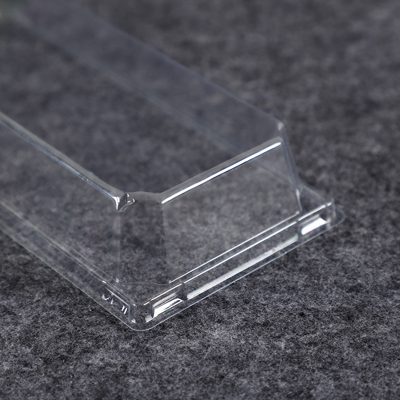 定做pvc透明吸塑托 pet折边吸塑对折吸塑定做吸塑插卡包装盒