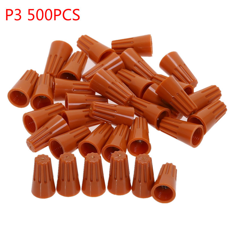 金笔接线帽p3弹簧螺式电线接线头螺旋式压线帽接线端子快速电线帽