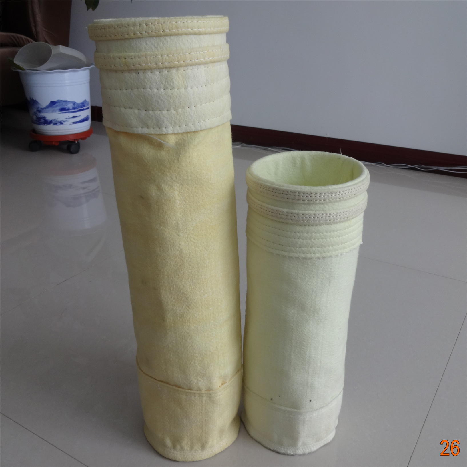 沥青搅拌站美塔斯除尘布袋 除尘器配件过滤袋高温耐腐蚀