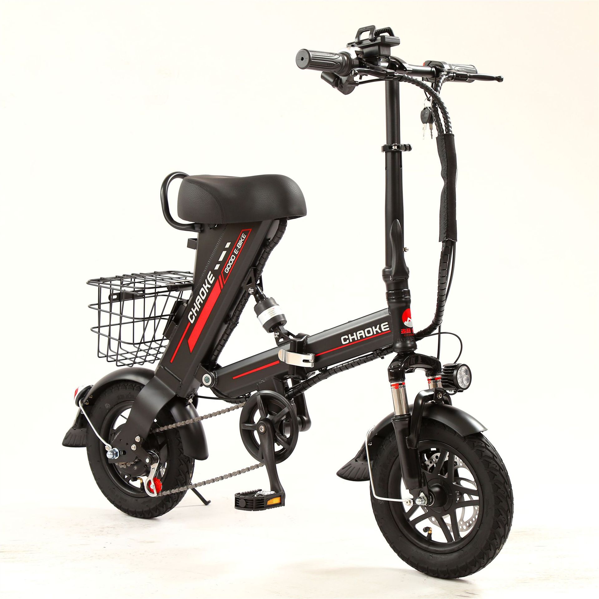 【加工定制】锂电动折叠单瓶小轮滑板自行车出口外贸