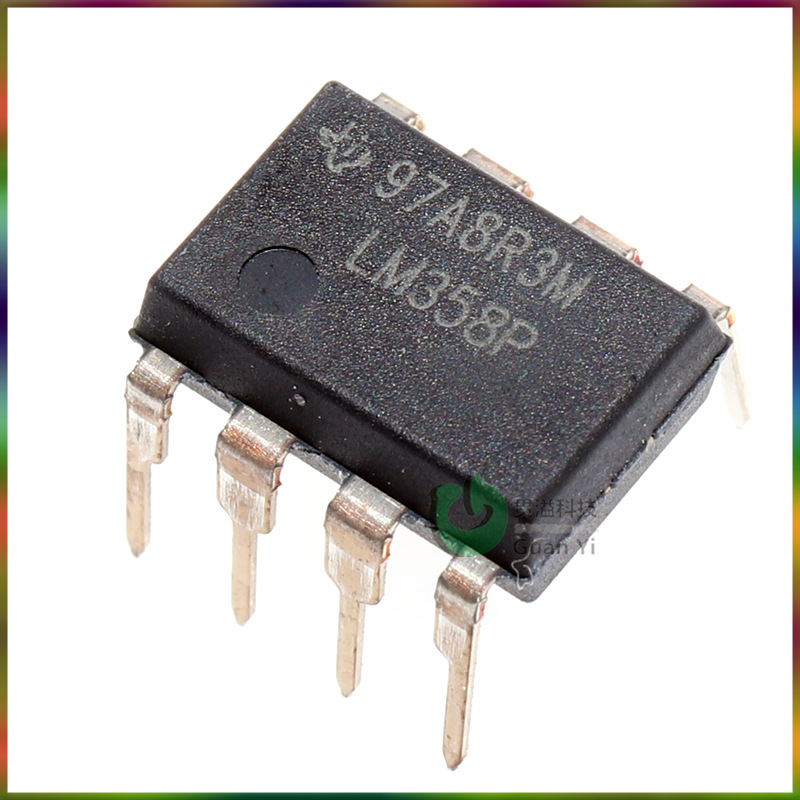 集成芯片 lm358p 运算放大器 通用-放大器-2-电路-8-pdip
