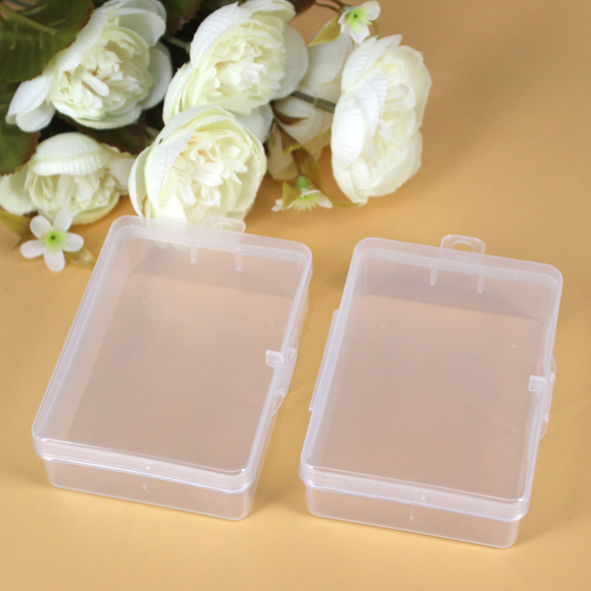 通用包装盒 收纳盒家居用品化妆品收纳盒 透明塑料小盒子小礼品盒